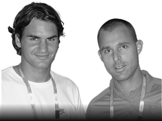 Richard and  Federer